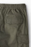 Фото #2 товара Regular Fit Twill Cargo Shorts