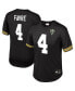 Фото #1 товара Men's Brett Favre Black Green Bay Packers Retired Player Name and Number Mesh Top