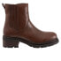 Фото #1 товара Softwalk Novato S2254-200 Womens Brown Leather Zipper Casual Dress Boots