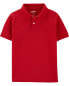 Kid Red Piqué Polo Shirt 4