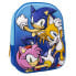Фото #1 товара Детский рюкзак Sonic 3D School Bag 25 x 31 x 9 см Синий
