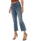 Women's Mid-Rise Cropped Boot-Cut Jeans