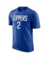 Фото #3 товара Men's Kawhi Leonard Royal LA Clippers Icon 2022/23 Name and Number Performance T-shirt