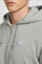 Фото #3 товара Sportswear Full Zip Mens Hoodie Kapüşonlu Fermuarlı Gri Sweatshirt