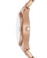 Women's Scarlette Three-Hand Date Rose Gold-Tone Stainless Steel Watch 32mm
