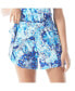 ფოტო #3 პროდუქტის Women's Floral Print Madison Sleeveless Skort Romper