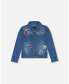 Girl Jean Jacket With Funny Patches - Child