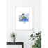 Wandbild Donald Duck Triangle