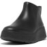 ფოტო #3 პროდუქტის FITFLOP F-Mode Leather Flatform Zip Ankle Boots