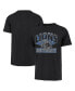 Фото #1 товара Men's Black Detroit Lions Amplify Franklin T-shirt