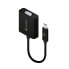 Фото #4 товара Alogic 15cm USB-C to VGA Adapter-Black - 1920 x 1200 pixels