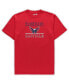 Фото #4 товара Men's Red Washington Capitals Big and Tall Lodge T-shirt and Pants Sleep Set