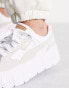 Фото #3 товара Puma Mayze Stack cord detail trainers in white - WHITE