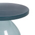 Side table 40 x 40 x 39,7 cm Crystal Blue Metal