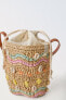 Crossbody bag with beading