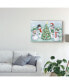 Фото #3 товара Mary Urban Classic Snowmen IV Canvas Art - 15" x 20"