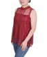 Фото #4 товара Mock-Neck Lace Top