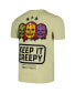 Men's and Women's Olive Are You Afraid of the Dark Keep It Creepy T-Shirt Зеленый, XL - фото #2