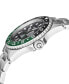 ფოტო #2 პროდუქტის Men's Wall Street Swiss Automatic Silver-Tone Stainless Steel Watch 43mm