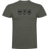 ფოტო #1 პროდუქტის KRUSKIS Sleep Eat And Bike short sleeve T-shirt