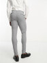 Фото #5 товара ASOS DESIGN super skinny suit trousers in grey