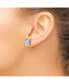 Stainless Steel Polished Stud Earrings