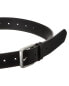 Фото #2 товара Brass Mark Stitched Leather Casual Belt Men's