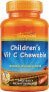 Фото #1 товара thompson Children's Vitamin C Chewable Orange Детский витамин С со вкусом апельсина 100 жевательных таблеток