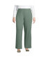 ფოტო #1 პროდუქტის Plus Size Starfish High Rise Wide Leg Pants