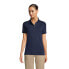 Фото #8 товара Women's School Uniform Tall Short Sleeve Interlock Polo Shirt