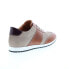 Фото #16 товара Bruno Magli Elliot BM2ELIB8 Mens Brown Suede Lifestyle Sneakers Shoes