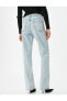 Фото #10 товара Düz Paça Straight Jean Kot Pantolon Normal Kesim - Eve Jeans