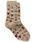 Фото #1 товара Women's Coffee Fashion Crew Socks