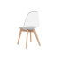 Фото #6 товара Обеденный стул DKD Home Decor Серый Деревянный Поликарбонат (54 x 47 x 81 cm)