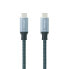 Cable USB C NANOCABLE 10.01.4101-L150-COMB Green 1,5 m Black/Grey