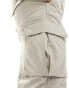 Jack & Jones loose fit cargo trouser in beige