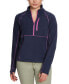 ფოტო #3 პროდუქტის Women's Half-Zip Long-Sleeve Fleece