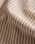 Striped throw