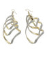 ფოტო #1 პროდუქტის Women's Interwine Drop Earrings