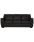 Фото #9 товара Lothan 87" Leather Sofa, Created for Macy's