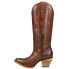 Corral Boots Ld Embroidery Round Toe Cowboy Womens Brown Casual Boots E1570