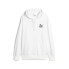 Фото #1 товара Puma Classics Super Graphic Pullover Hoodie Mens White Casual Outerwear 62130902