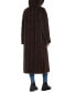 Women's Hooded Faux-Fur Maxi Coat