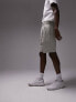 Фото #5 товара Topman twin pleat linen short in stone