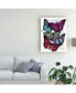 Fab Funky Big Bold Butterflies 3 Canvas Art - 19.5" x 26"