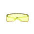 3M SecureFit 3700 - Safety goggles - Assembly work - Construction/renovation work - Work with chemicals - Any gender - Lime - Yellow - Polycarbonate