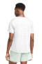 Фото #2 товара Футболка мужская Nike M Df Miler Top Ss CU5992-100 Белая Regular Fit
