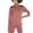 Фото #1 товара Puma Run Winterized Long Sleeve Half Zip Pullover Womens Pink Casual Athletic Ou
