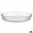 Baking tray Transparent Borosilicate Glass 25,5 x 4,5 x 25,5 cm (6 Units)