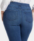 Plus Size Dakota Crop Pull-On Jeans
